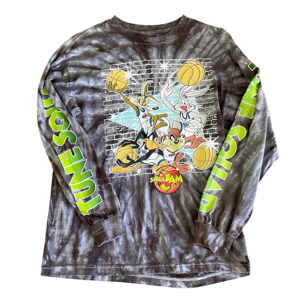 Space Jam Tune Squad Tie-Dye Long Sleeve Shirt